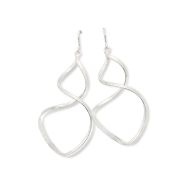 Infinity earrings matt