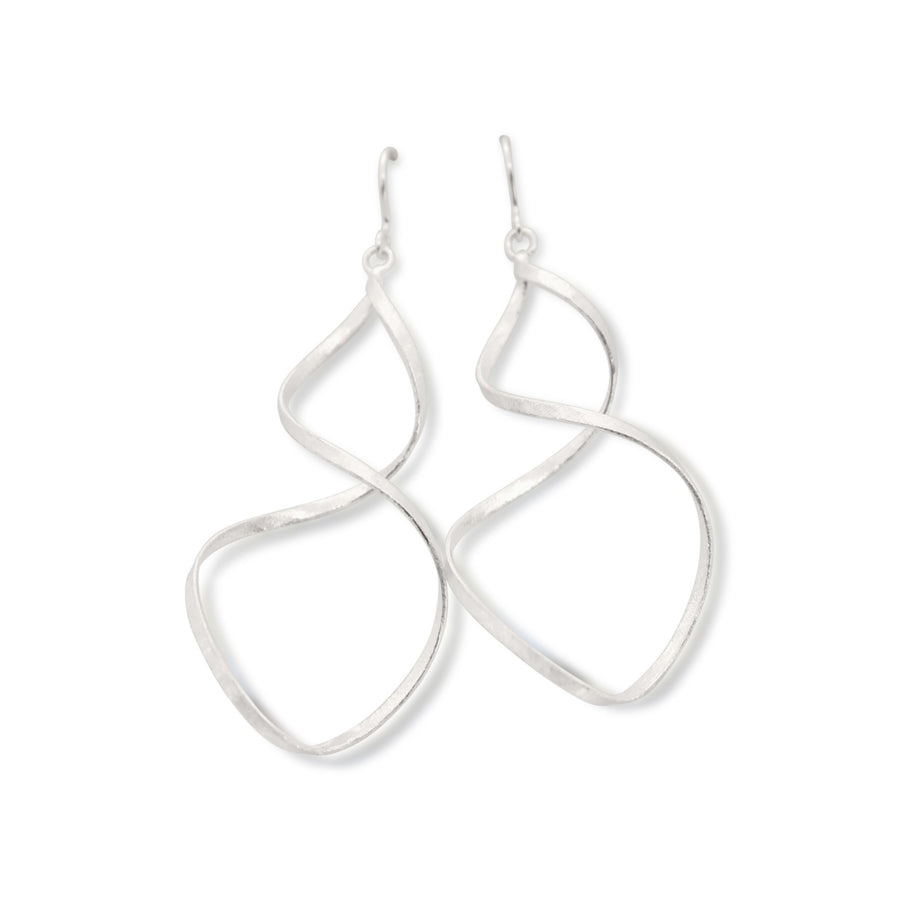Infinity earrings matt