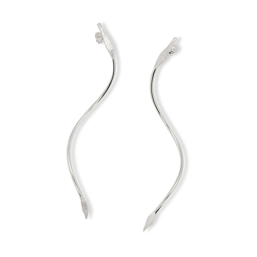 Big curls earrings