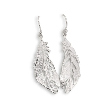 Feather earrings