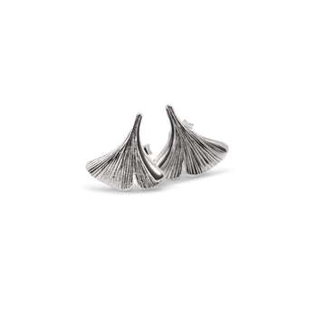 Ginko leaf earring