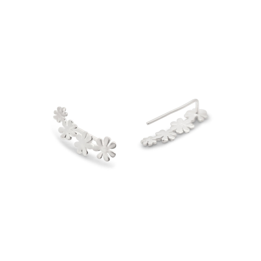 Flower climbres silver