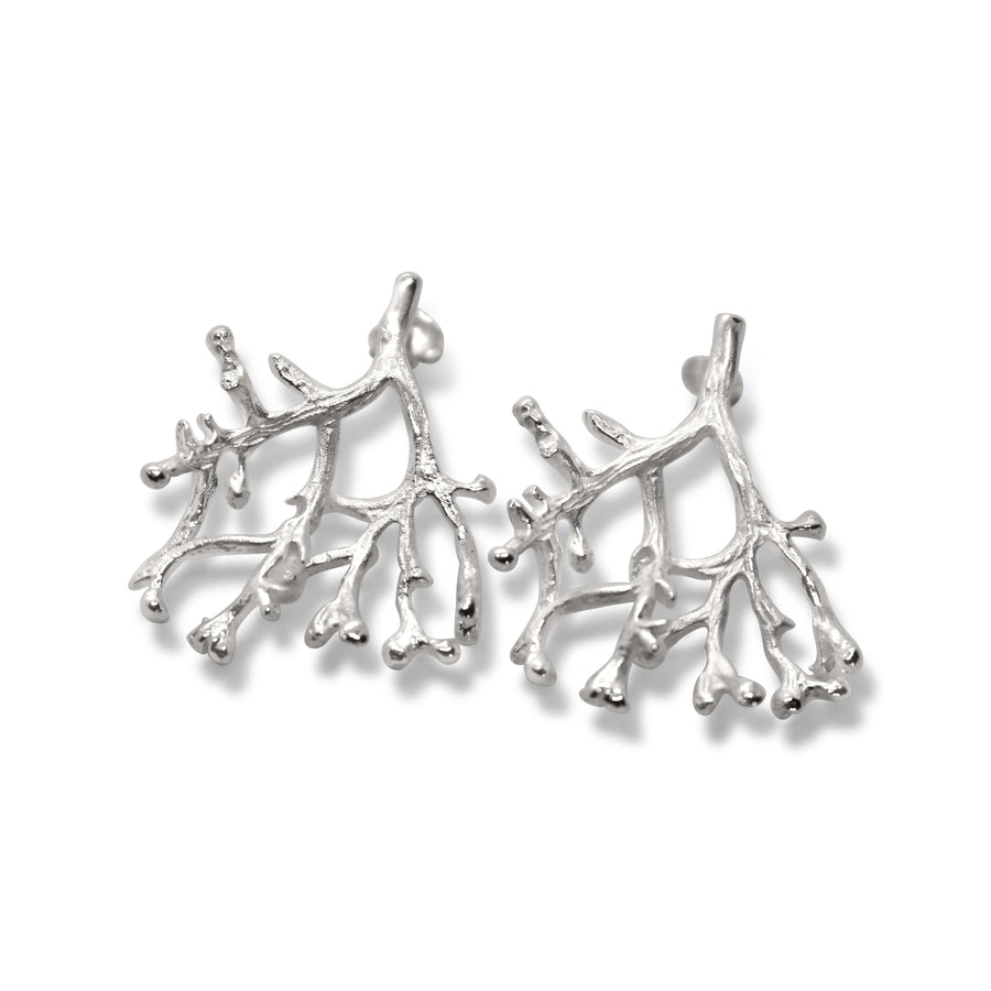 Table coral earring