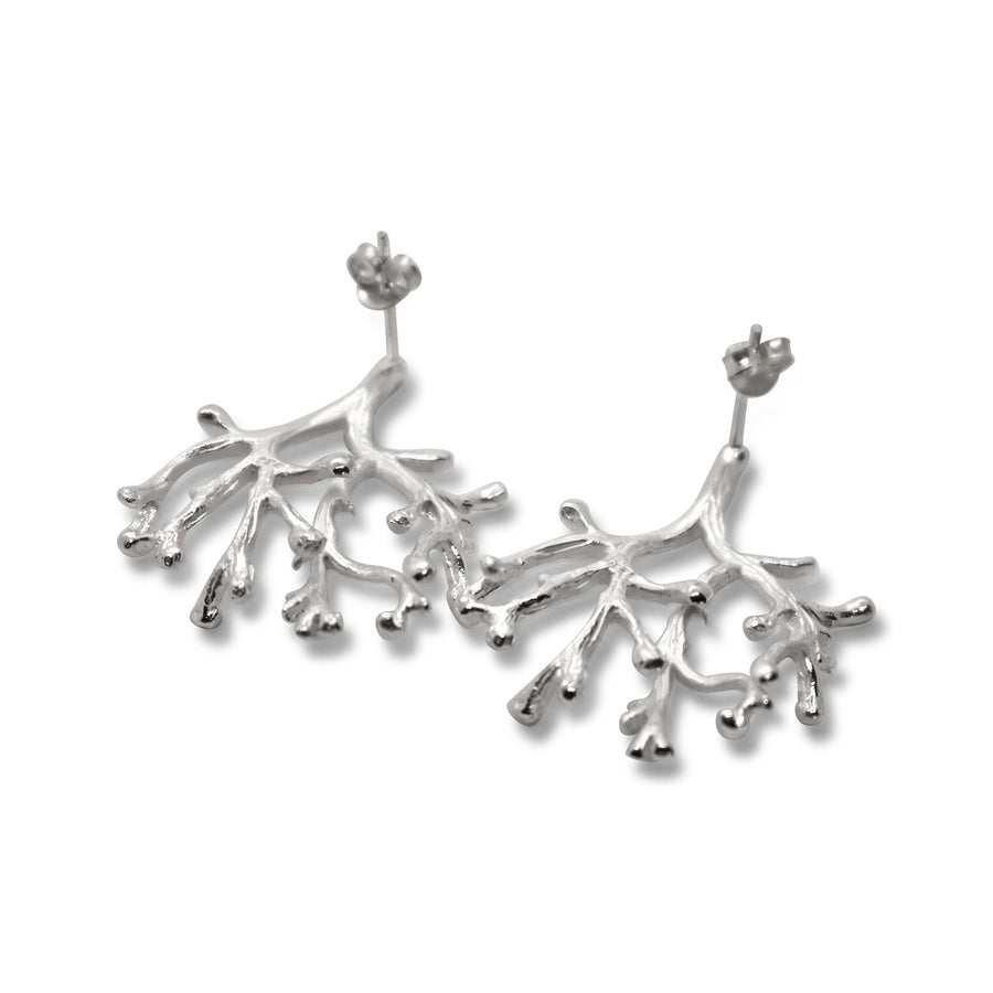 Table coral earring
