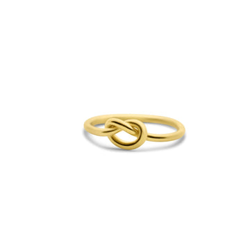 Knot ring in gold