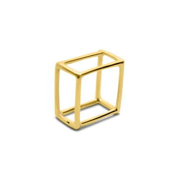 Squared geometric ring