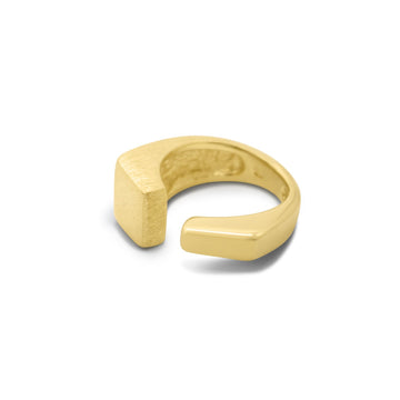 Square duality ring gold