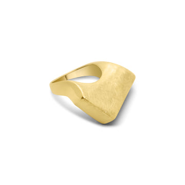 Iceberg ring gold