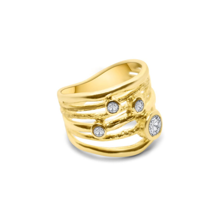 Twilight ring gold