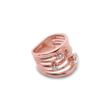 Twilight ring rose gold
