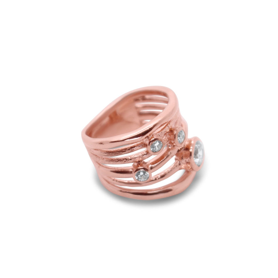 Twilight ring rose gold