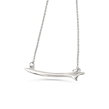 Surf necklace in silver