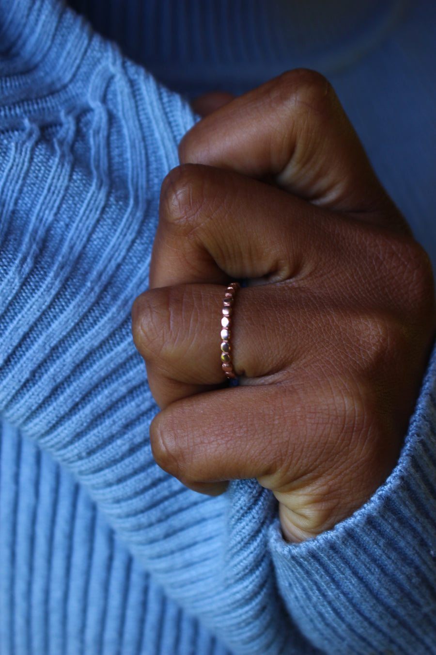 Pebbles stack ring
