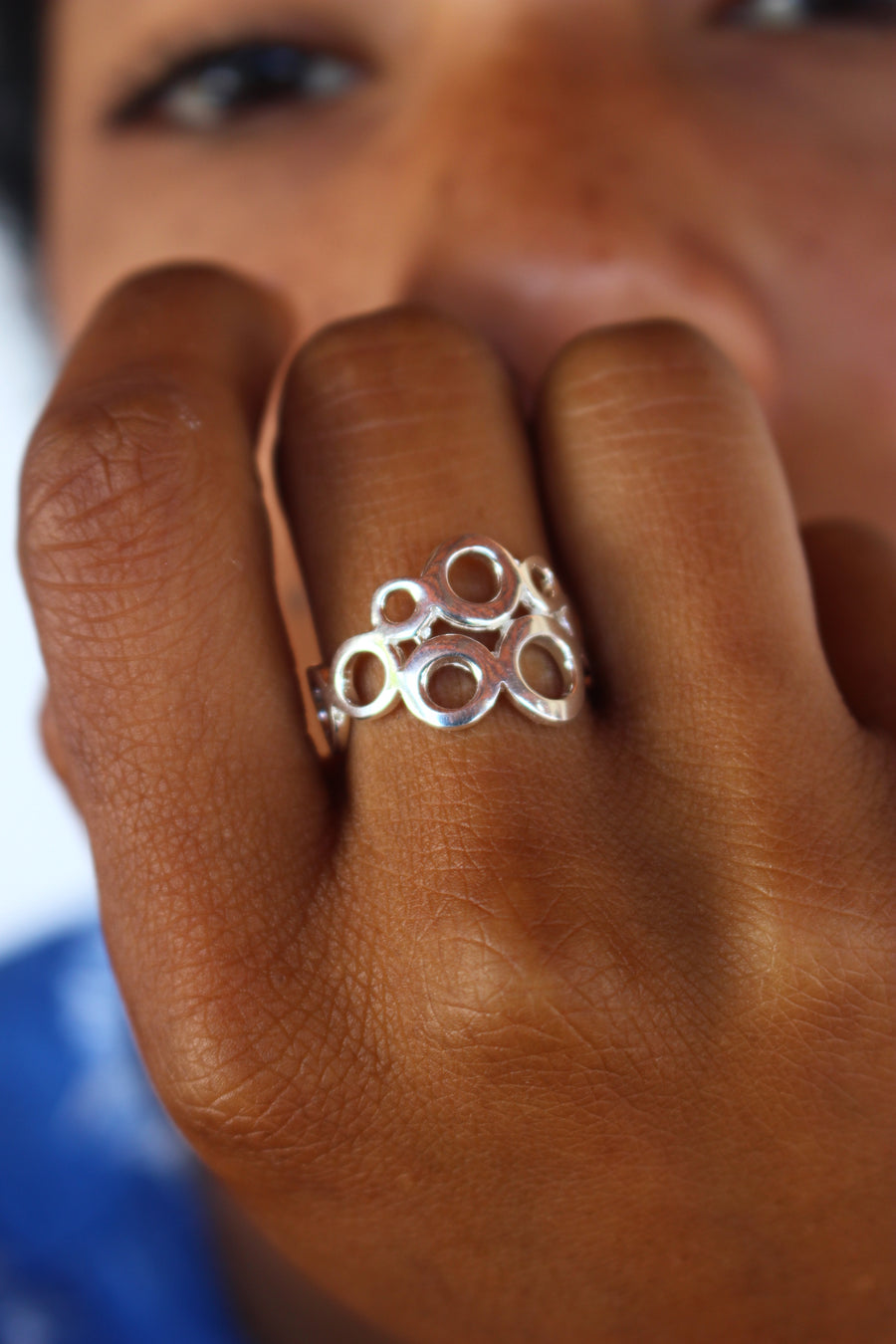 What goes around ring