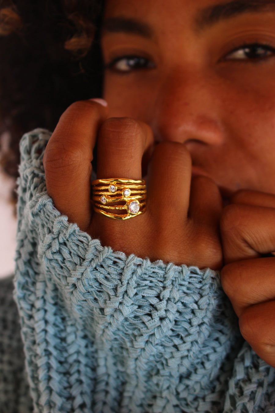 Twilight ring gold
