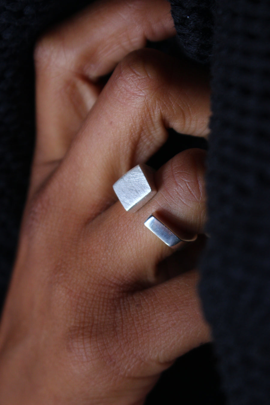 Square duality ring