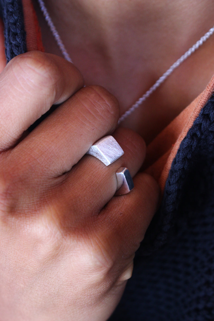 Square duality ring