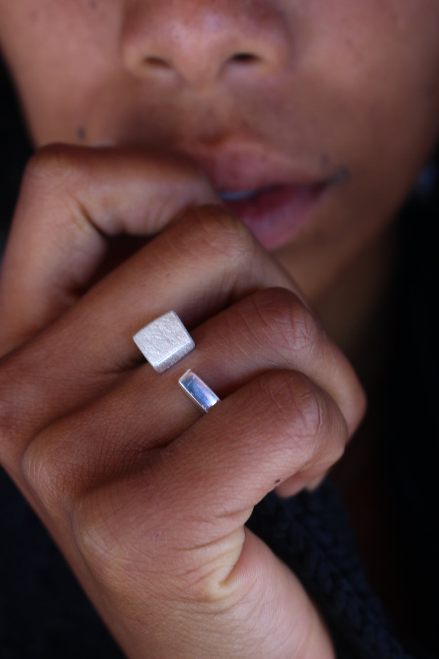 Square duality ring