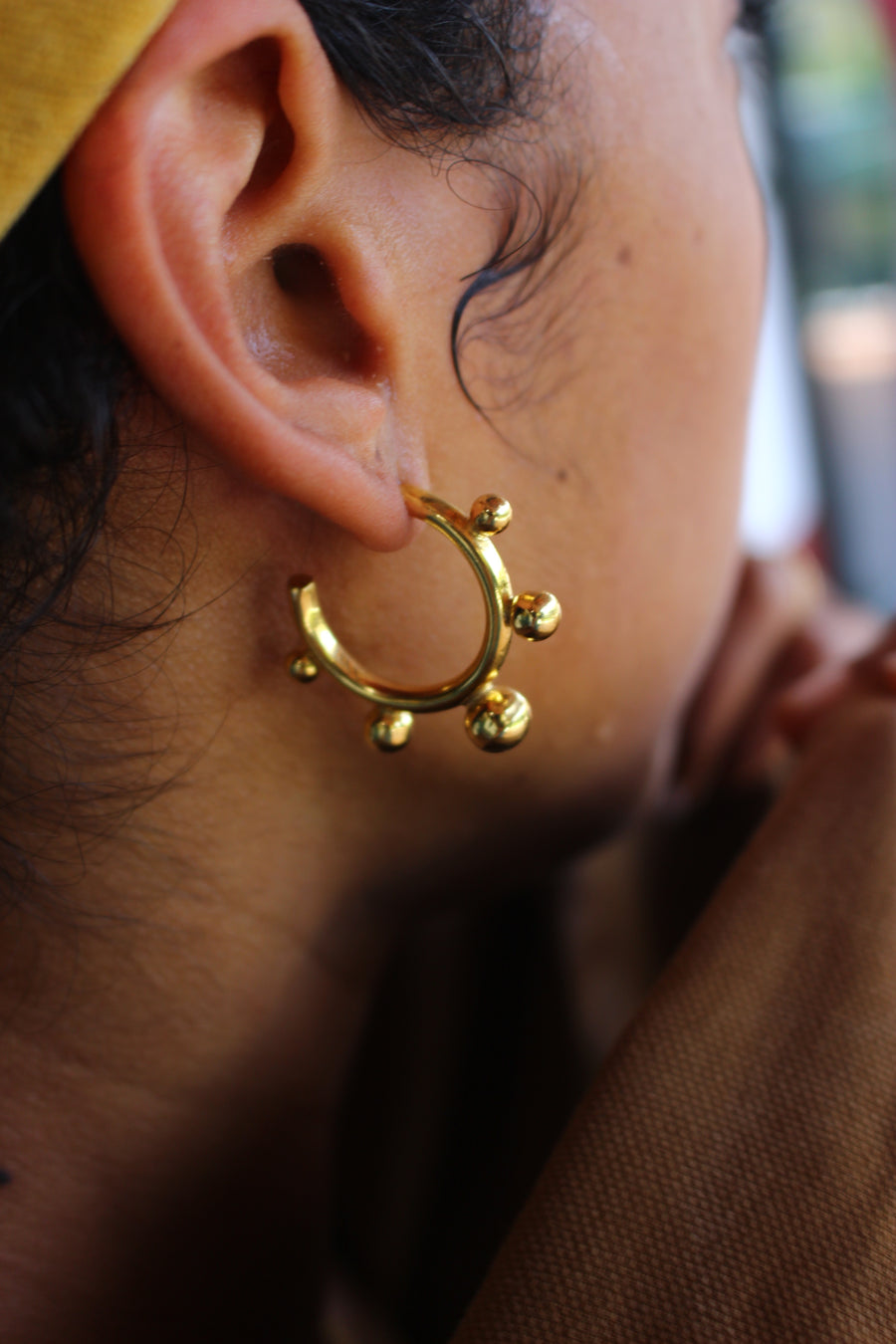 Bubbley hoops gold