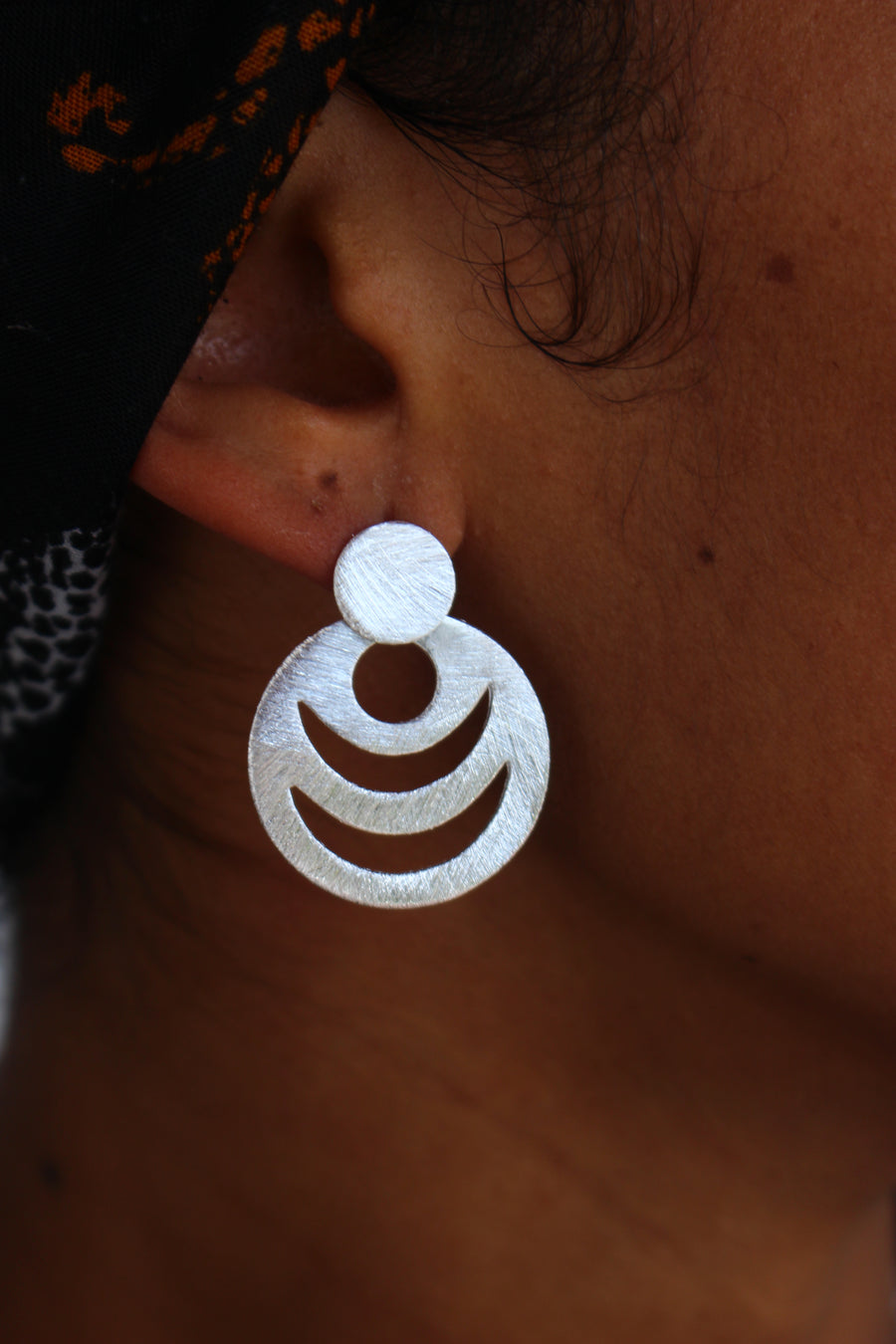 Modern tribe earrings
