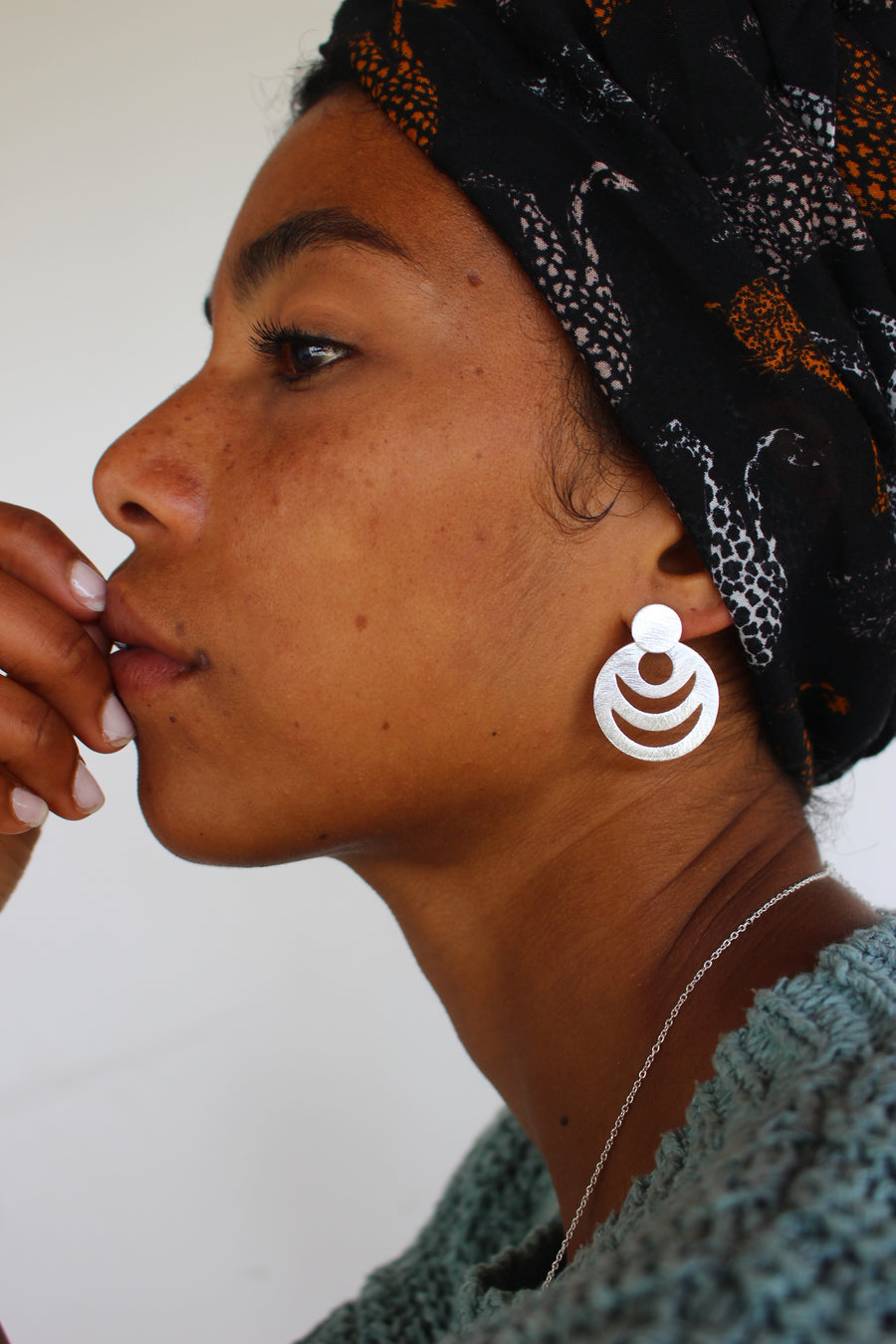 Modern tribe earrings