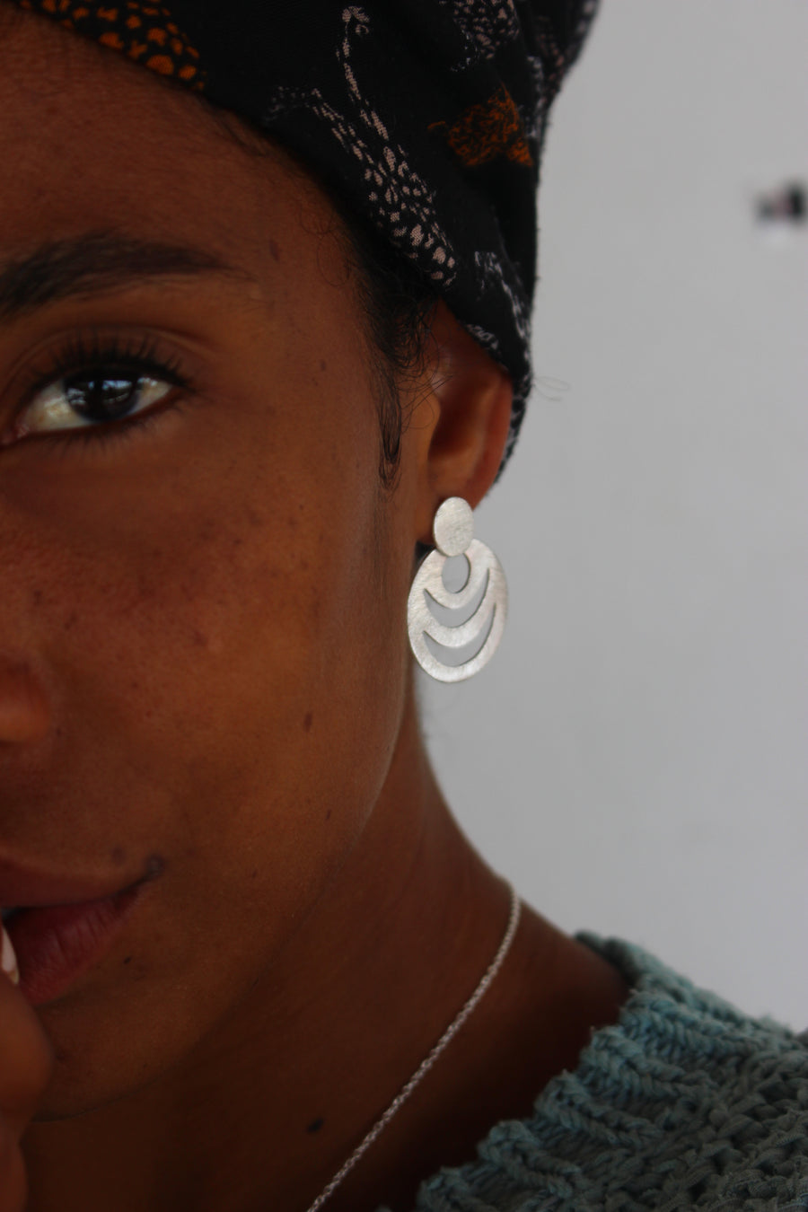 Modern tribe earrings