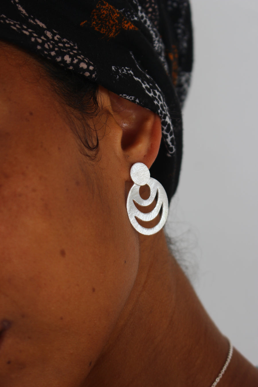 Modern tribe earrings