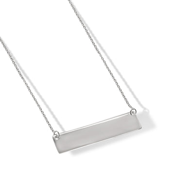 Bar in silver
