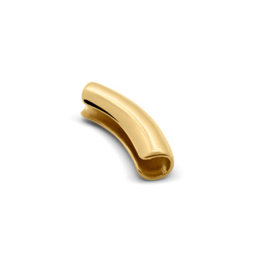 Tube cuff in gold